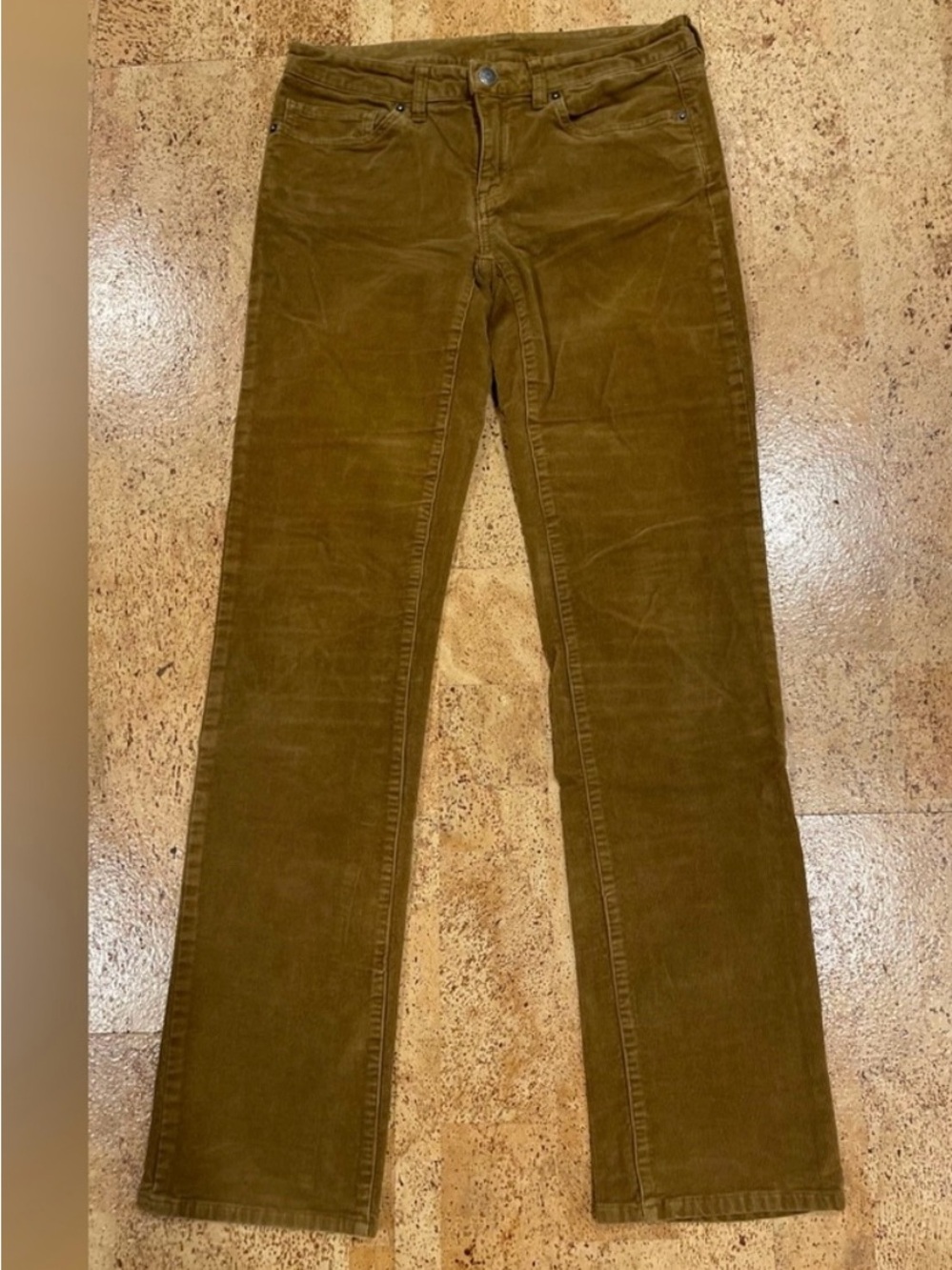 Patagonia Women's Corduroy Bear Brown Pants Sz 28 Long. Excellent condition!
